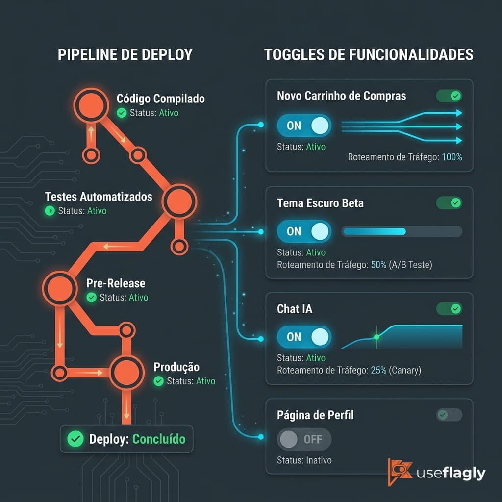 Deploy vs release: a disciplina operacional essencial da engenharia moderna em 2026