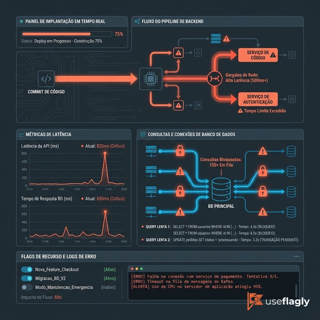Anatomia de uma flag: cenário, fluxo e avaliação de regras em tempo real